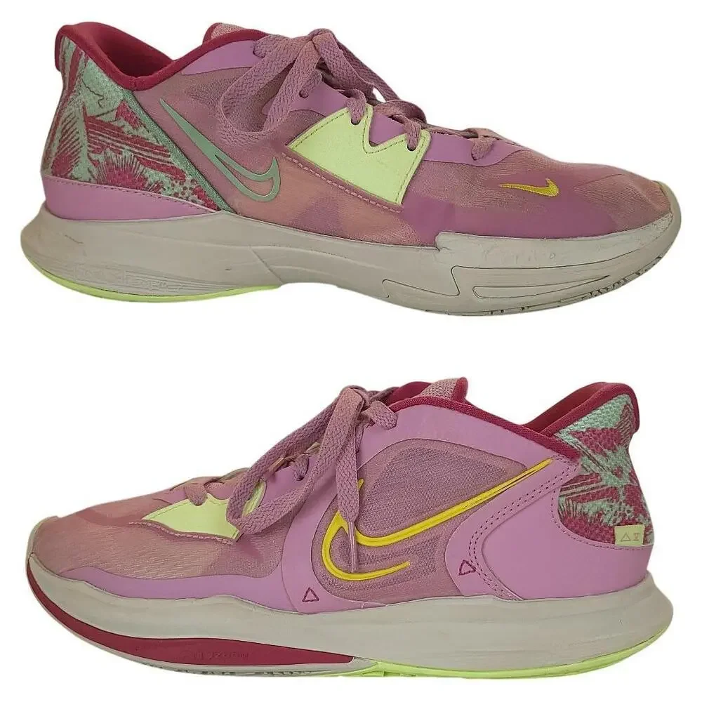 Nike Kyrie Low 5 Sneakers Men 8.5 Orchid Purple 1 World 1 People DJ6014-500